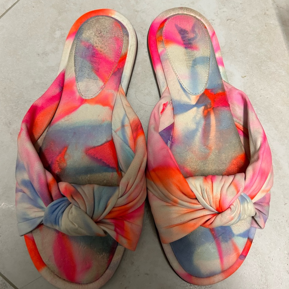 Schutz Knotted Slip-On Sandals